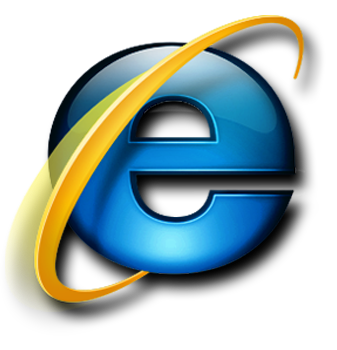Internet Explorer pixel art logo